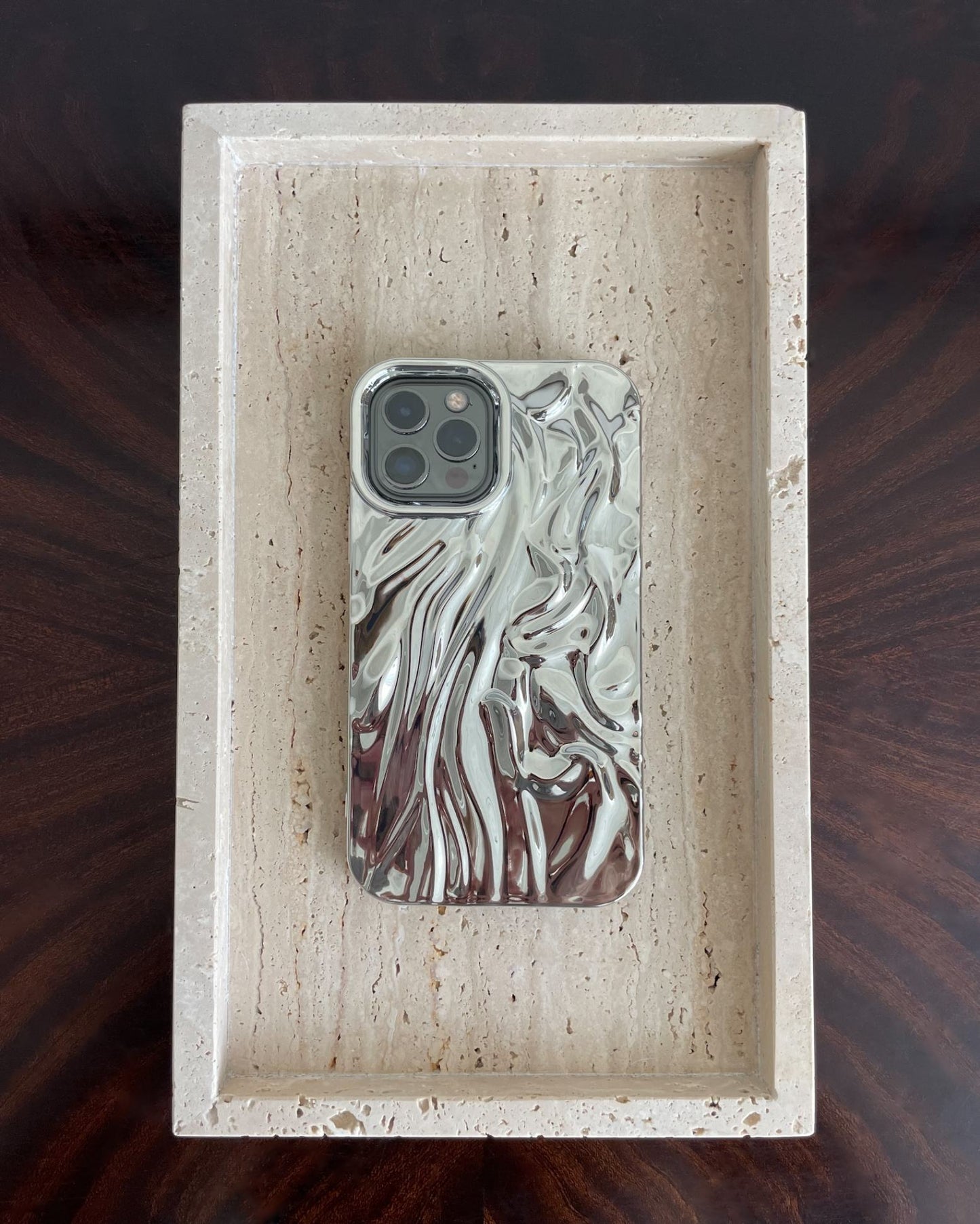 Solace Gleam Pleated iPhone Case
