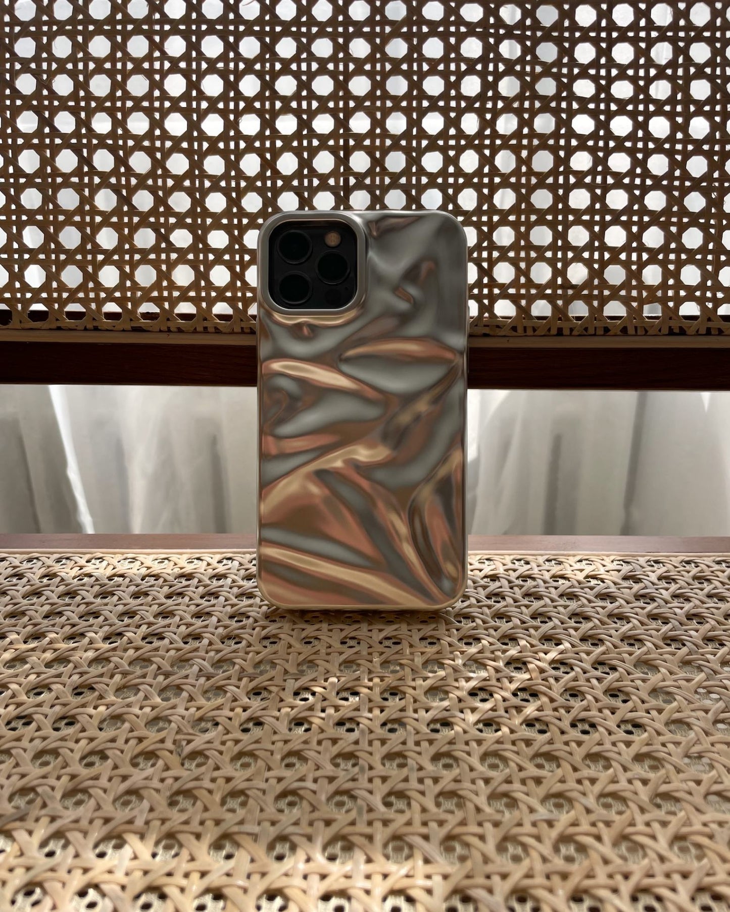 Zenithe Matte Pleated iPhone Case