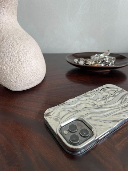 Solace Gleam Pleated iPhone Case