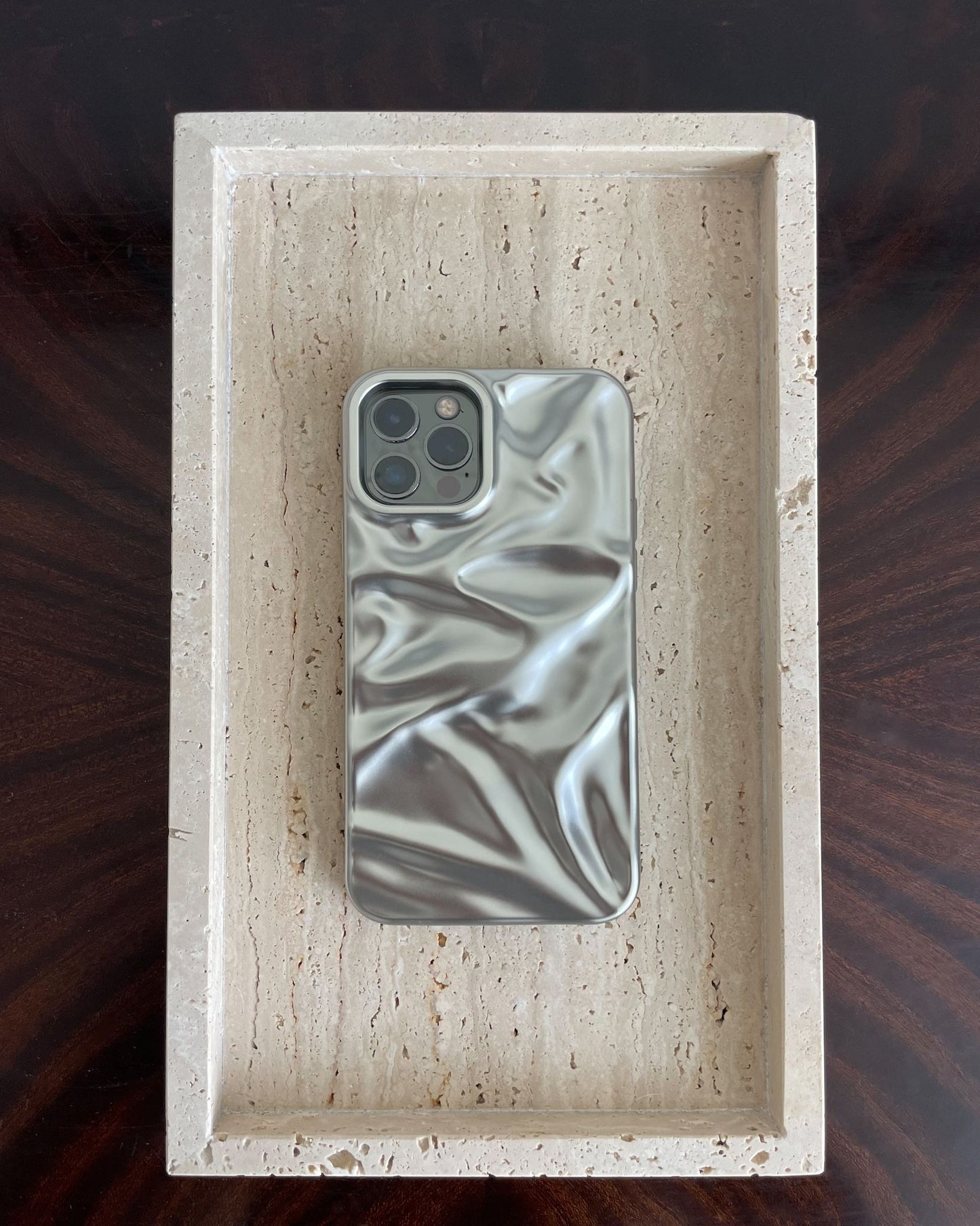 Zenithe Matte Pleated iPhone Case