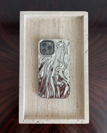Solace Gleam Pleated iPhone Case