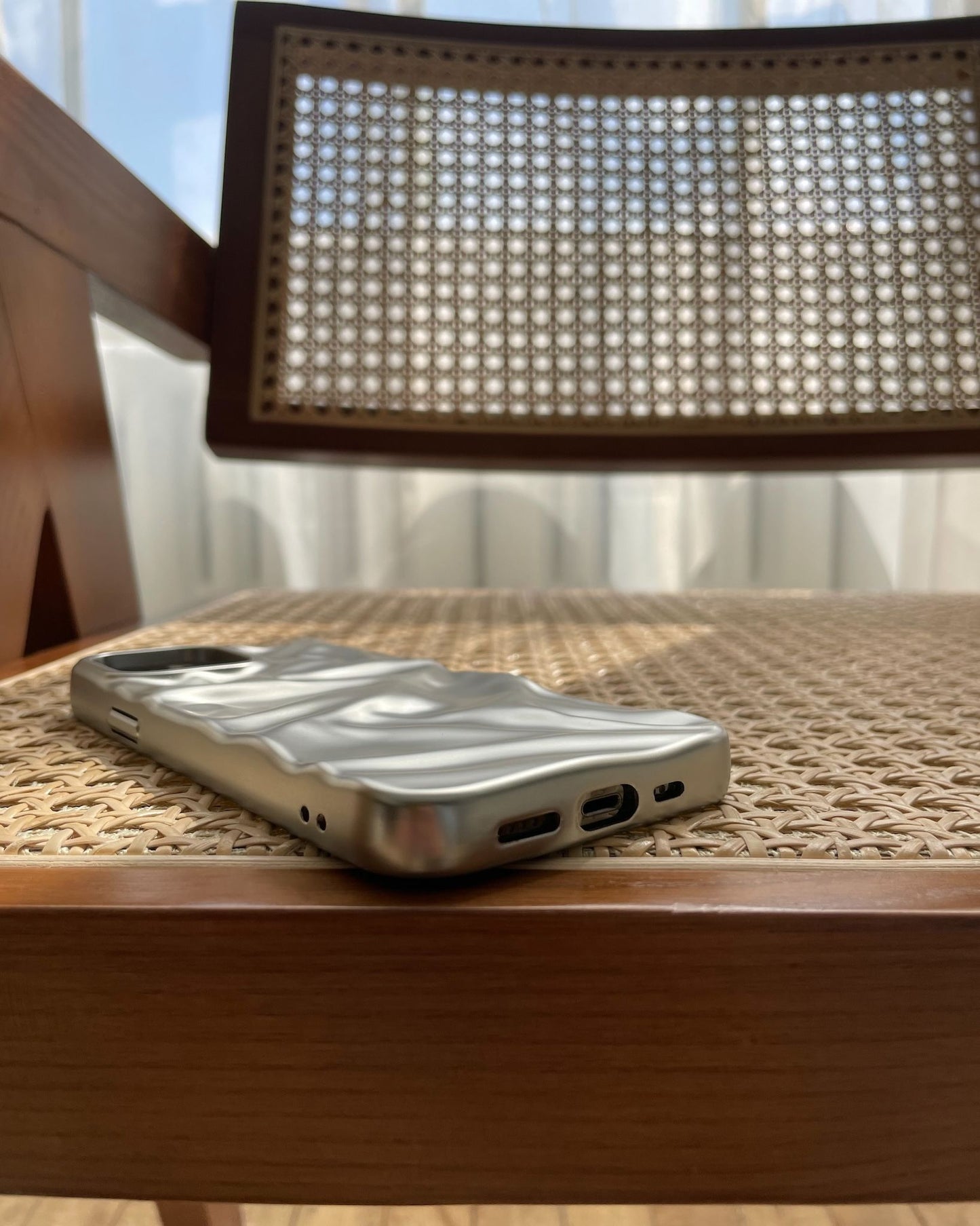 Zenithe Matte Pleated iPhone Case