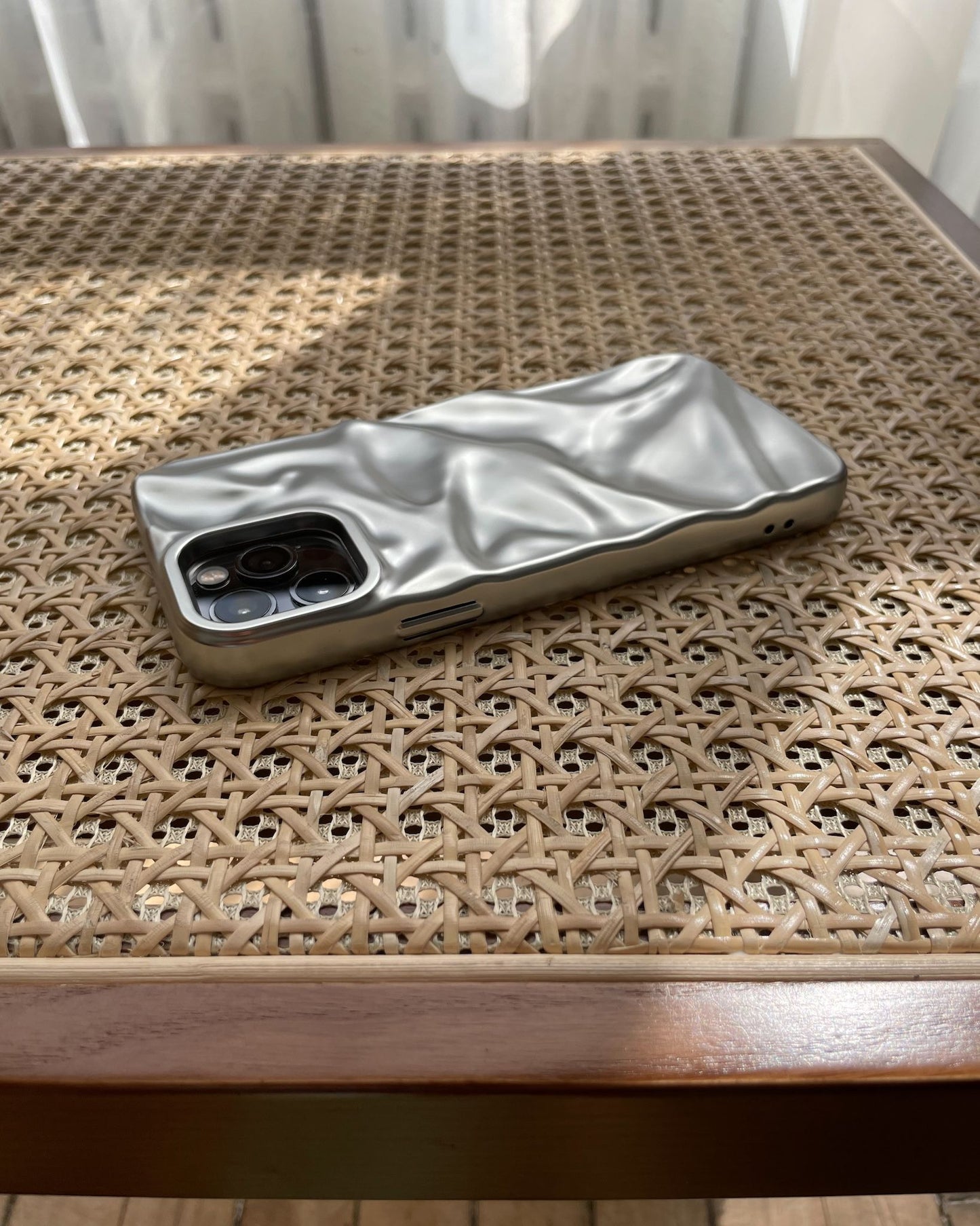 Zenithe Matte Pleated iPhone Case