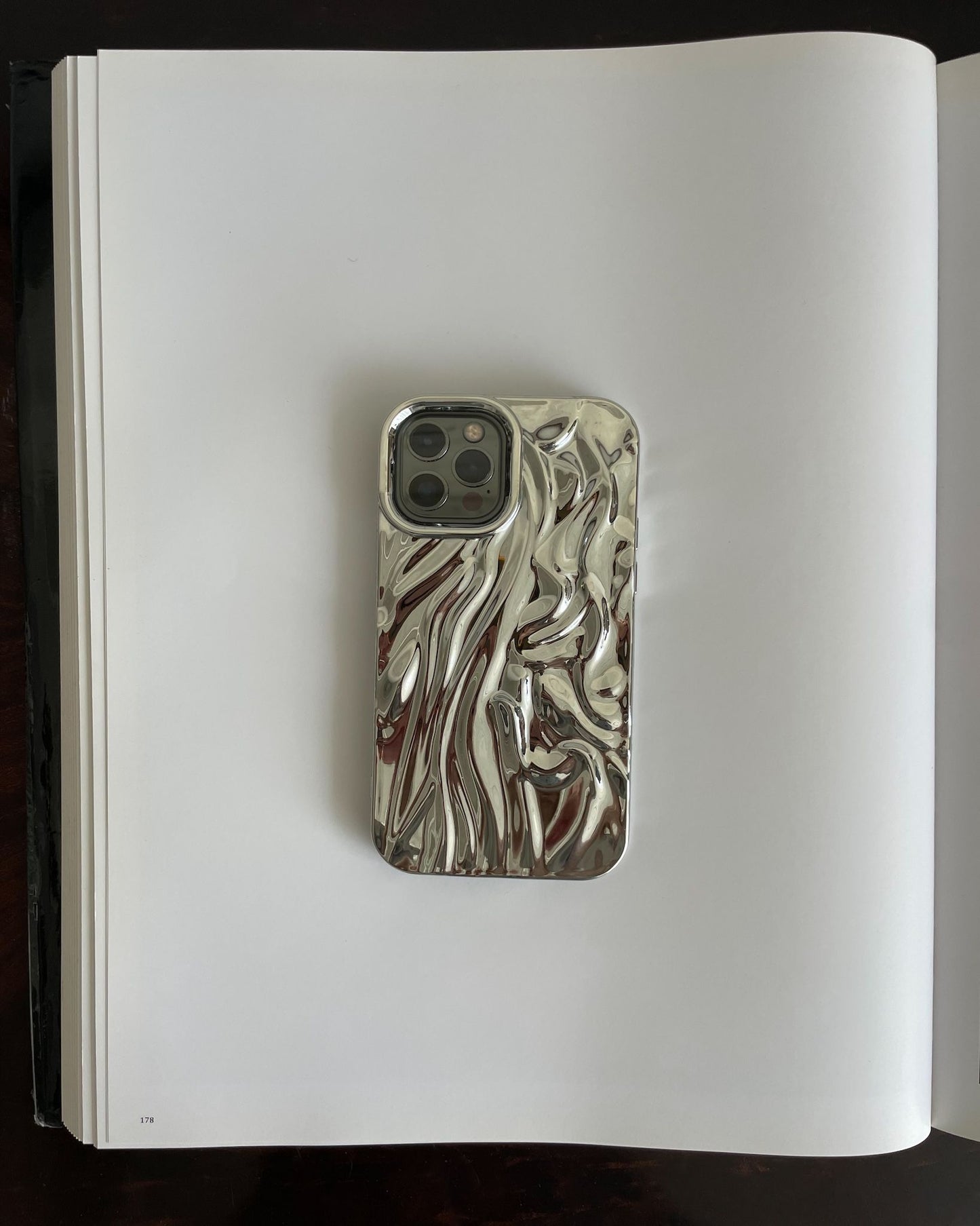 Solace Gleam Pleated iPhone Case