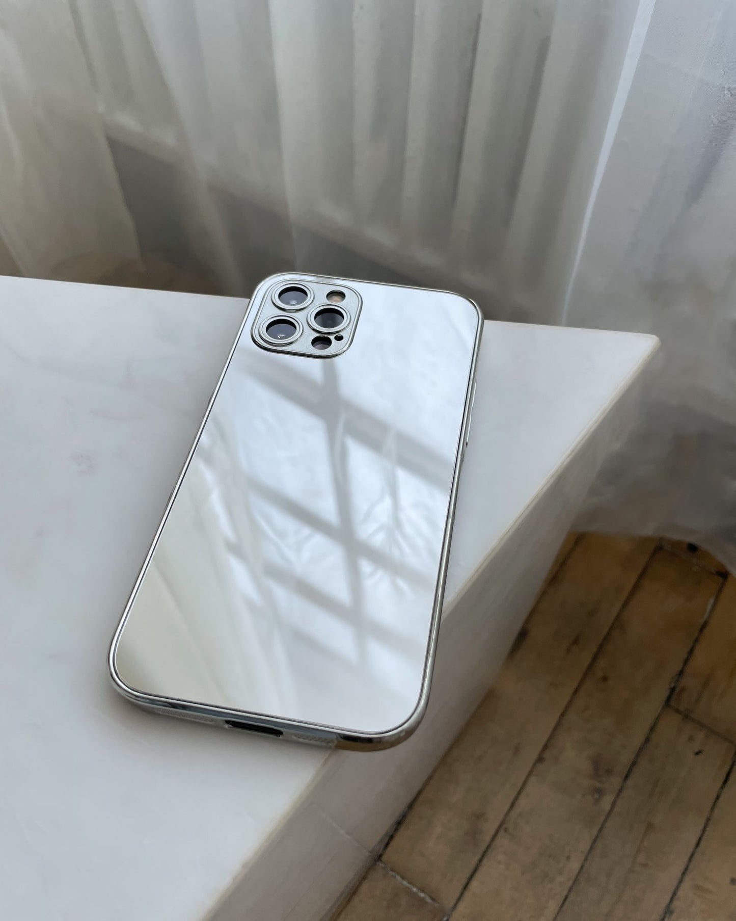 Lucent Sleek Mirror iPhone Case