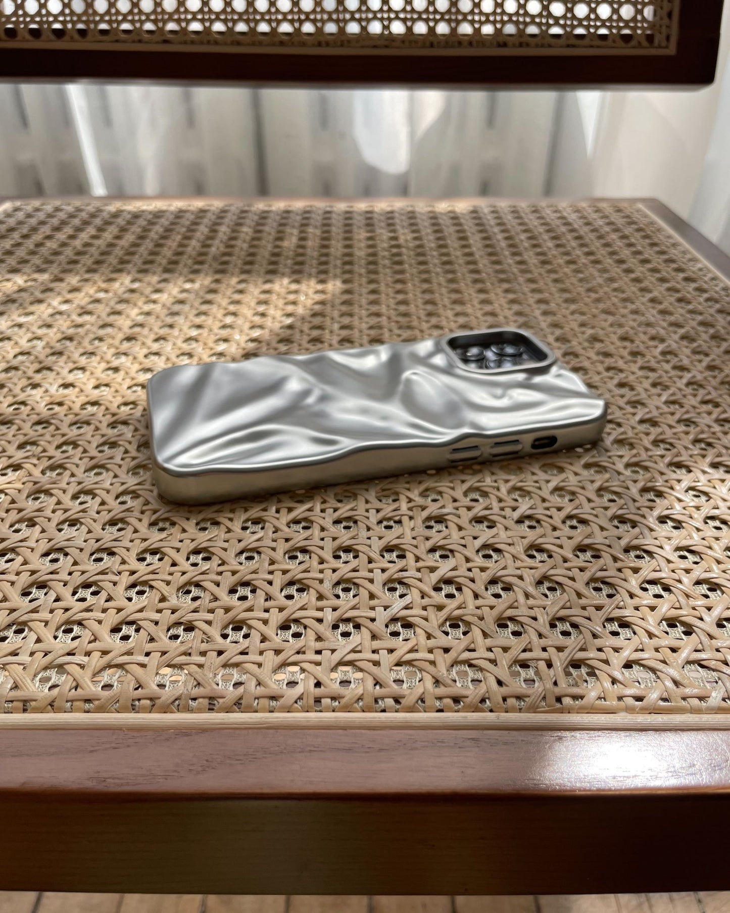 Zenithe Matte Pleated iPhone Case