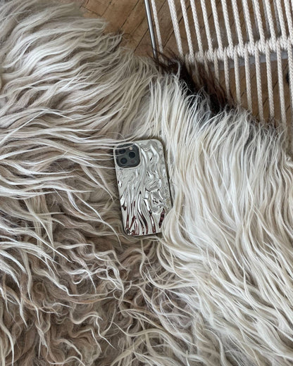 Solace Gleam Pleated iPhone Case